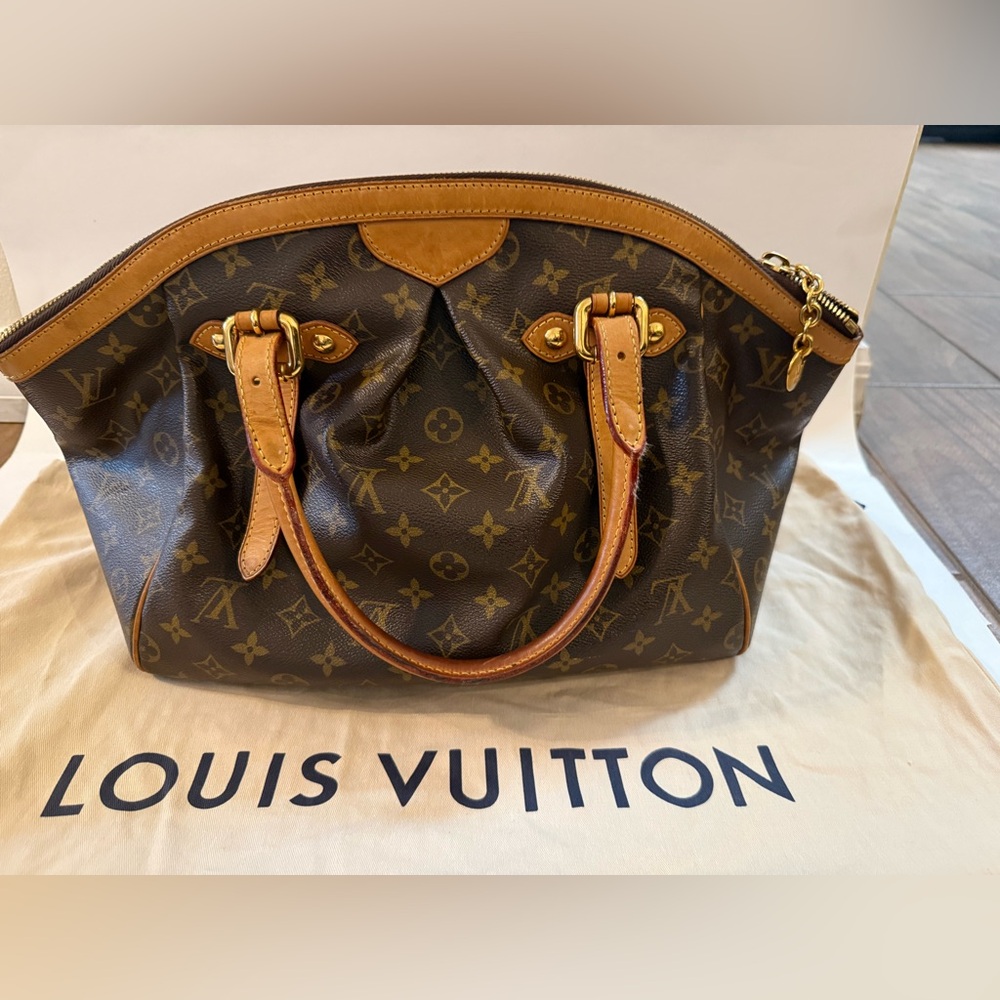 Louis Vuitton Tivoli GM Monogram Brown Leather M40144 *SP3161*